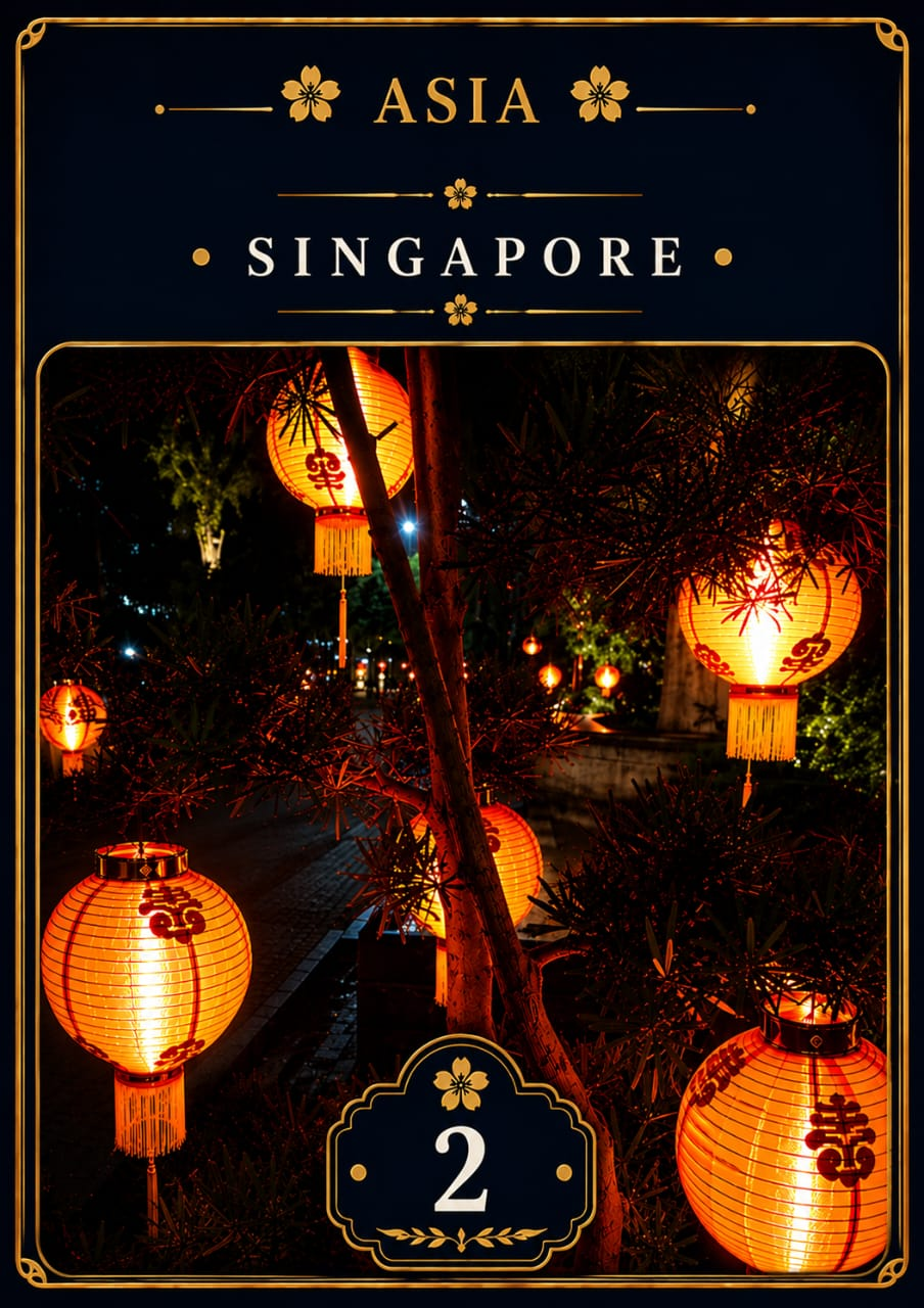 SINGAPORE FACTS CARD