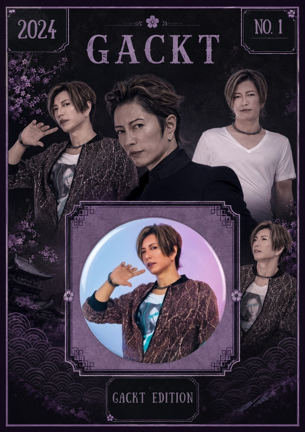 GACKT NO. 1 MAGNET